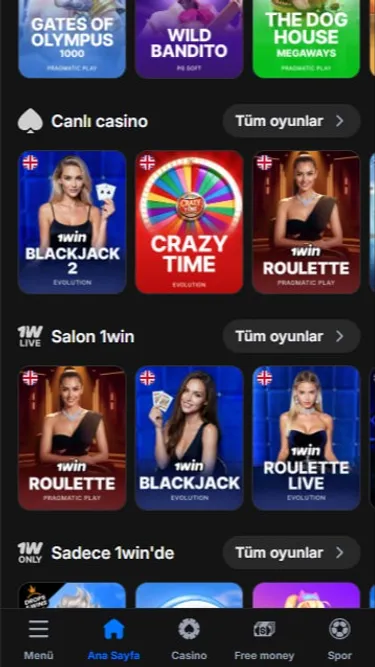 Win App - Casino & Games Screenshot